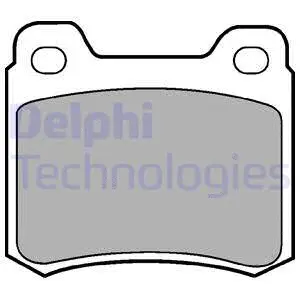 Brake Pad Set, disc brake (LP440)