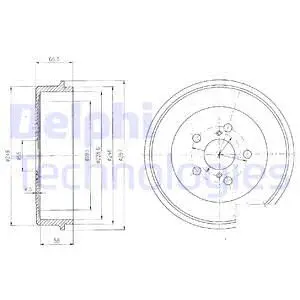 Brake Drum (BF405)