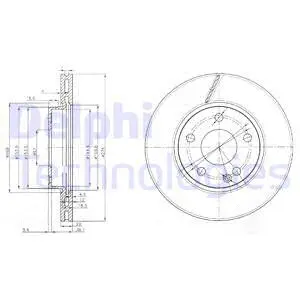 Brake Disc (BG3845C)