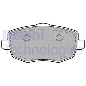 Brake Pad Set, disc brake (LP1934)