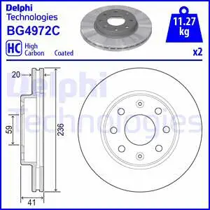 Brake Disc (BG4972C)