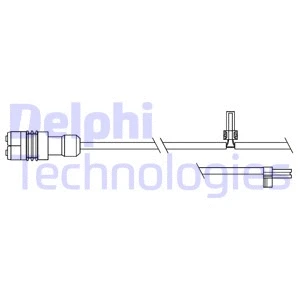 Warning Contact, brake pad wear (LZ0264)