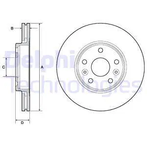 Brake Disc (BG4667C)