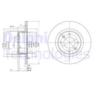 Brake Disc (BG3621)