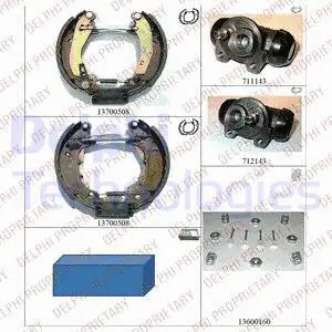 Brake Shoe Set (KP783)