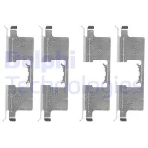 Accessory Kit, disc brake pad (LX0659)