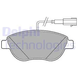 Brake Pad Set, disc brake (LP2240)