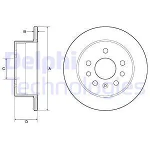 Brake Disc (BG2879)