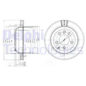 Brake Disc (BG3775)