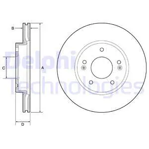 Brake Disc (BG4955C)