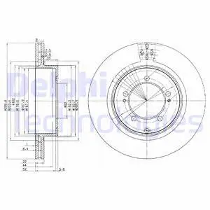 Brake Disc (BG3811)