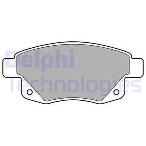 Brake Pad Set, disc brake (LP1955)