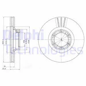 Brake Disc (BG2284)
