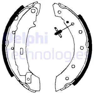 Brake Shoe Set (LS1717)