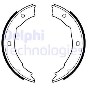 Brake Shoe Set, parking brake (LS1881)