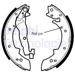 Brake Shoe Set (LS1282)