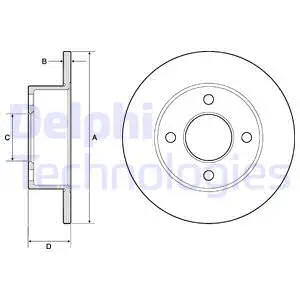 Brake Disc (BG2343)
