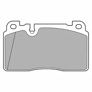 Brake Pad Set, disc brake (LP3677)