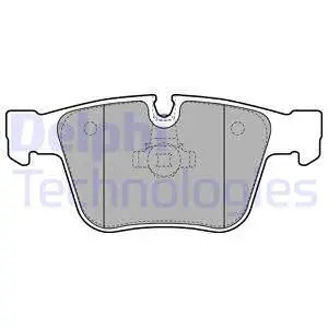 Brake Pad Set, disc brake (LP2115)