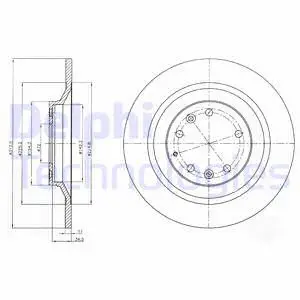 Brake Disc (BG4318)