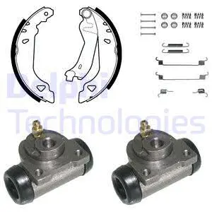Brake Shoe Set (KP760)