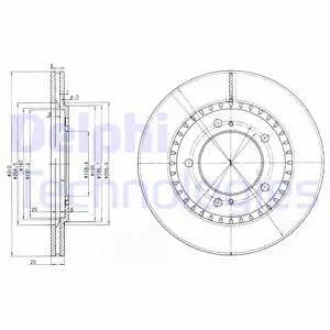 Brake Disc (BG3821)