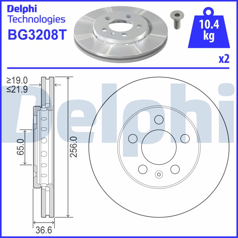 Brake Disc (BG3208T)