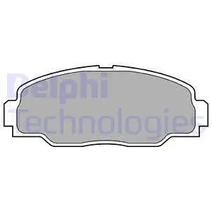 Brake Pad Set, disc brake (LP988)