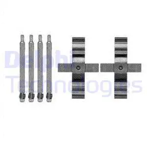 Accessory Kit, disc brake pad (LX0598)