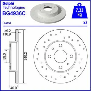 Brake Disc (BG4936C)