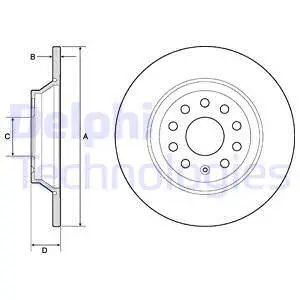 Brake Disc (BG4751C)