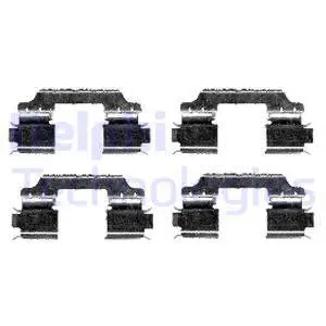 Accessory Kit, disc brake pad (LX0426)