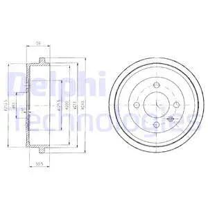 Brake Drum (BF410)