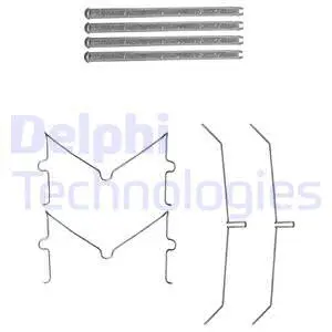 Accessory Kit, disc brake pad (LX0637)