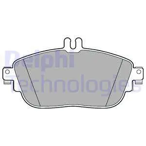 Brake Pad Set, disc brake (LP2441)