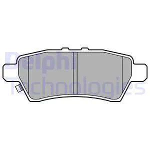Brake Pad Set, disc brake (LP2016)