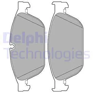 Brake Pad Set, disc brake (LP2292)