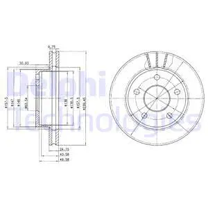 Brake Disc (BG2472)