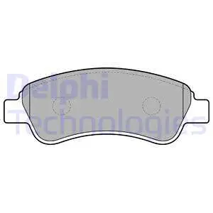 Brake Pad Set, disc brake (LP1679)