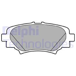 Brake Pad Set, disc brake (LP2702)