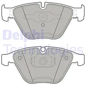 Brake Pad Set, disc brake (LP1961)