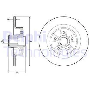 Brake Disc (BG9136RS)