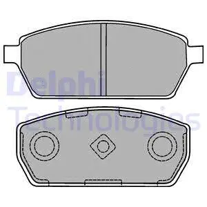 Brake Pad Set, disc brake (LP1430)