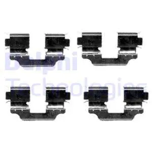 Accessory Kit, disc brake pad (LX0424)
