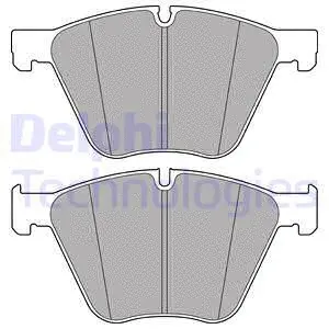Brake Pad Set, disc brake (LP2707)