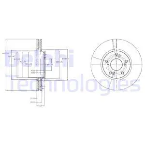 Brake Disc (BG3851)