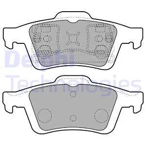 Brake Pad Set, disc brake (LP1870)
