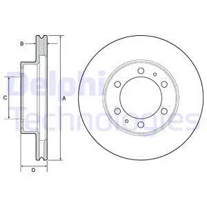 Brake Disc (BG4557)