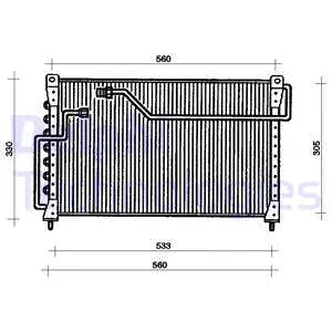 Condenser, air conditioning (TSP0225035)