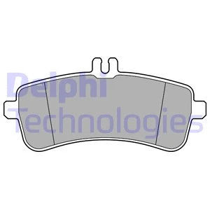 Brake Pad Set, disc brake (LP3583)